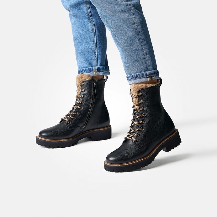 Paul Green Schnürbootie mit Warmfutter 8175-016 Zeitlich begrenztes Angebot
