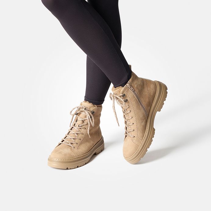Paul Green SUPER SOFT Schnürstiefelette mit Warmfutter 5287-004 Im Verkauf