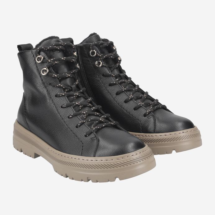 Paul Green SUPER SOFT Schnürstiefelette mit Warmfutter 5287-014 Fabrikverkauf