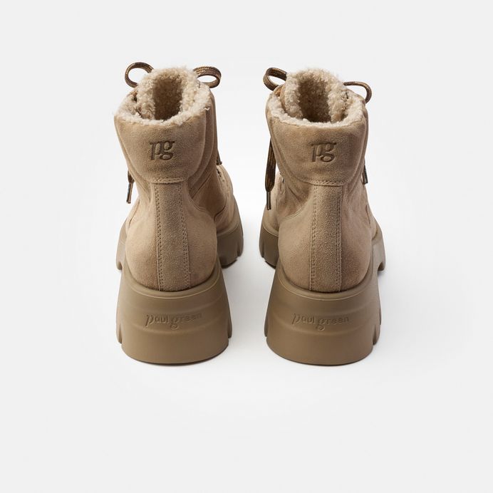 Paul Green Schnürbootie mit Warmfutter 8154-026 Auslauf