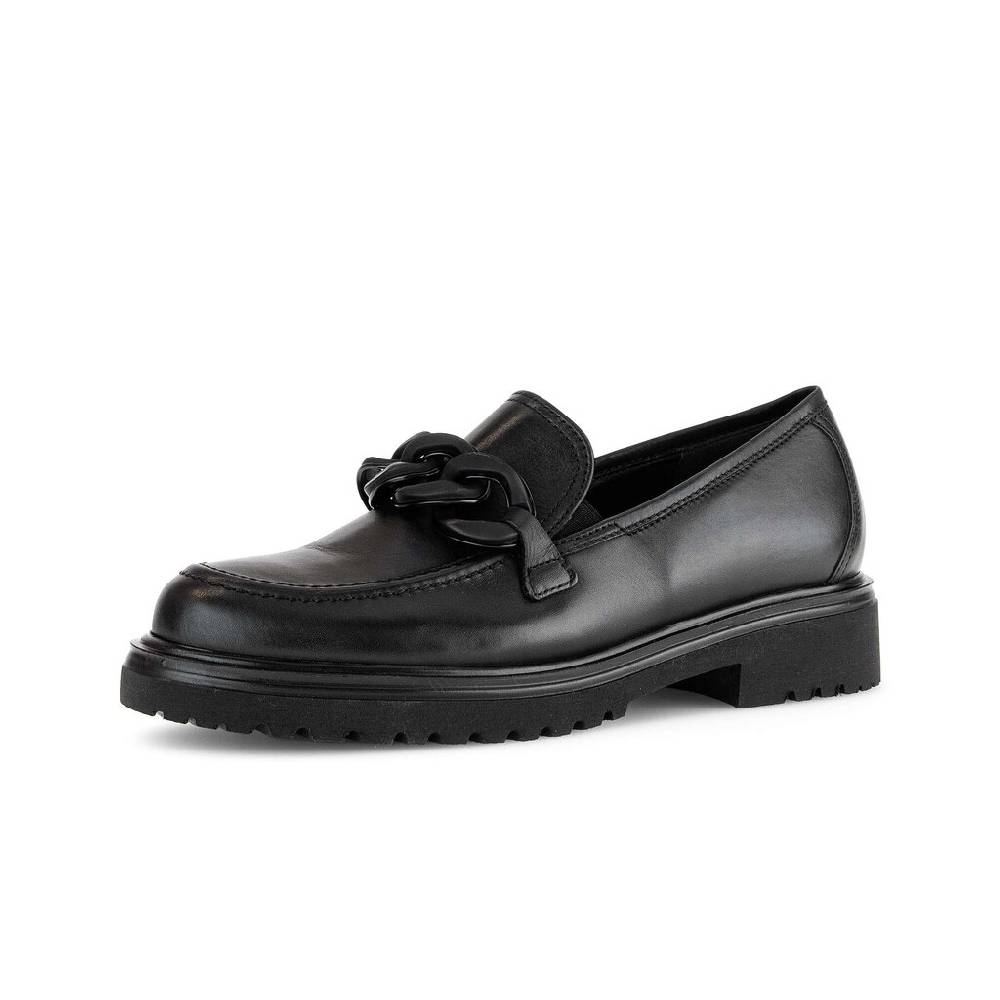 Pius Gabor Loafer schwarz Preisnachlass