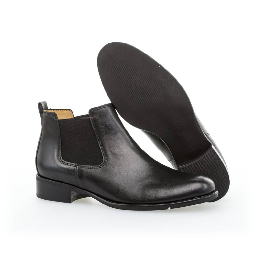 Pius Gabor Chelsea Boot schwarz Saisonschlussverkauf
