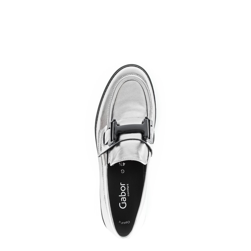 Pius Gabor Loafer silber Tiefpreis