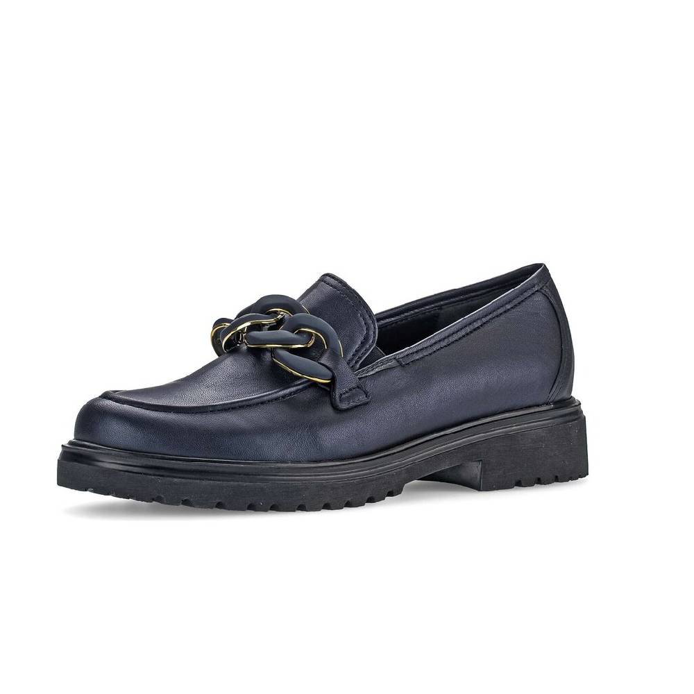 Pius Gabor Loafer blau Super Sparpreis