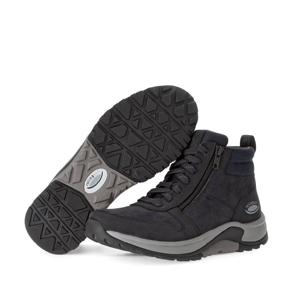 Pius Gabor rollingsoft Sportlicher Stiefel blau Letzte 2 Tage