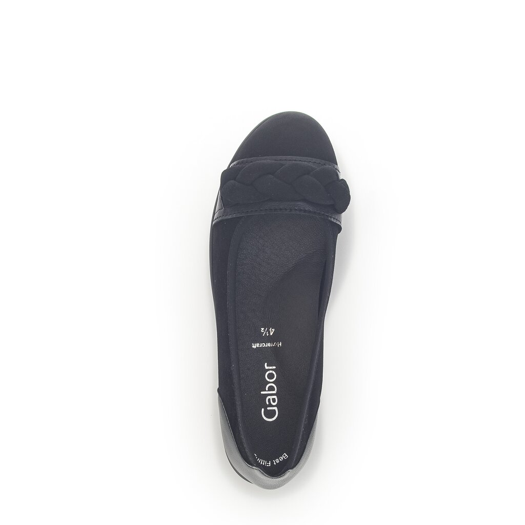 Pius Gabor Sportliche Ballerina schwarz Online Outlet