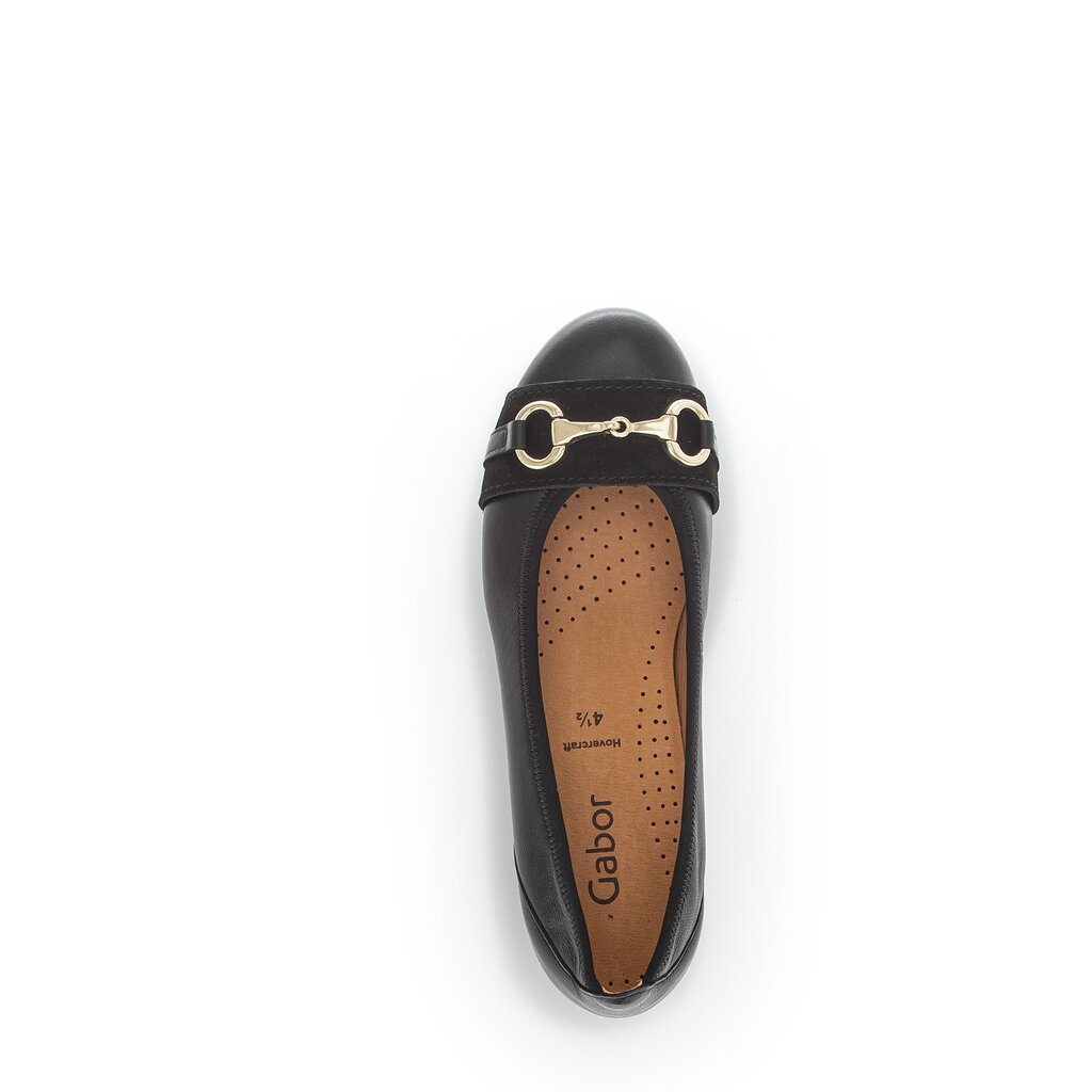 Pius Gabor Sportliche Ballerina schwarz Zeitlich begrenztes Angebot