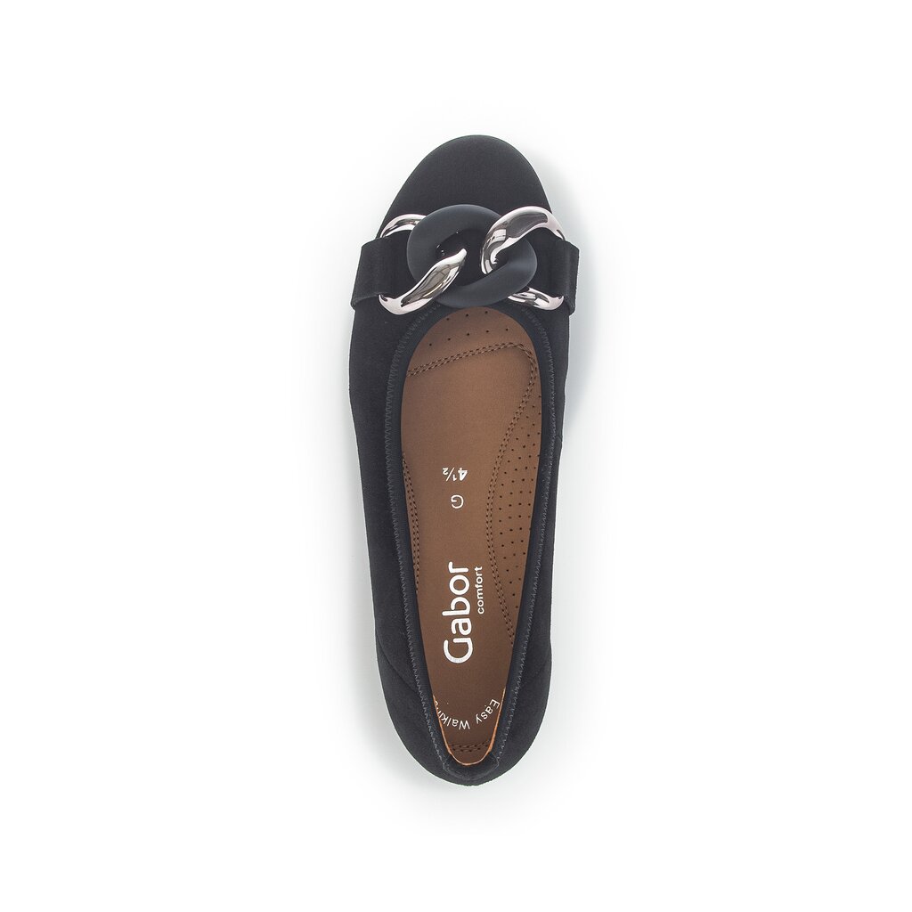 Pius Gabor Sportliche Ballerina schwarz Tägliche Deals