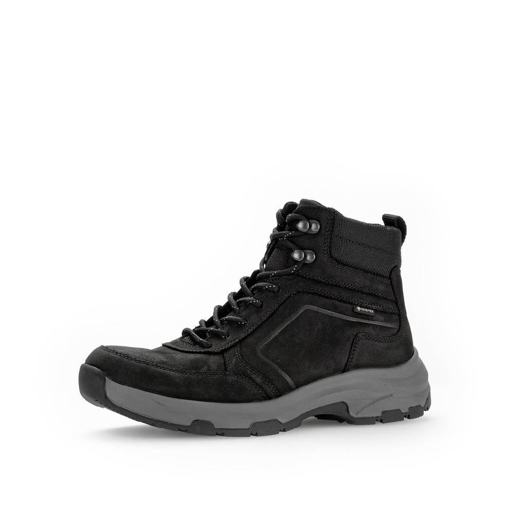 Pius Gabor Pius Gabor Sportlicher Stiefel schwarz Im Verkauf