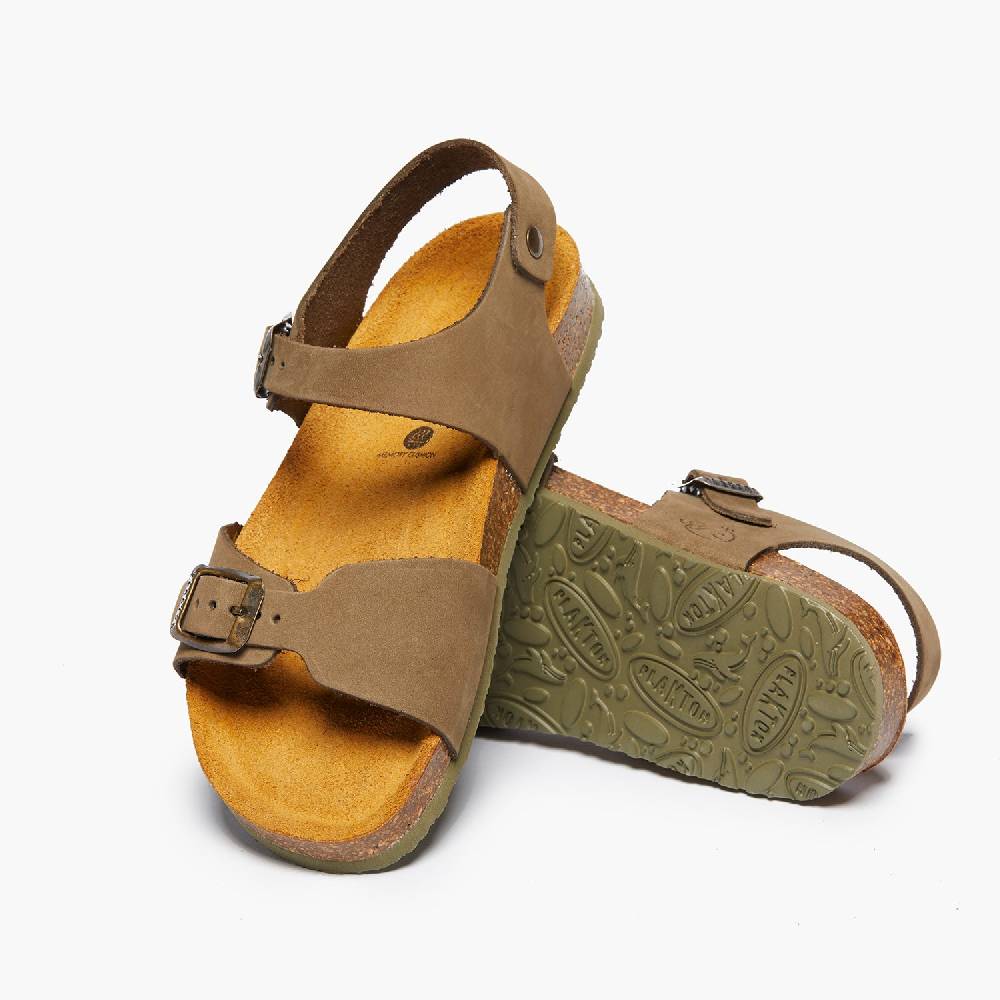 Plakton Andros Khaki Nobuck Outlet