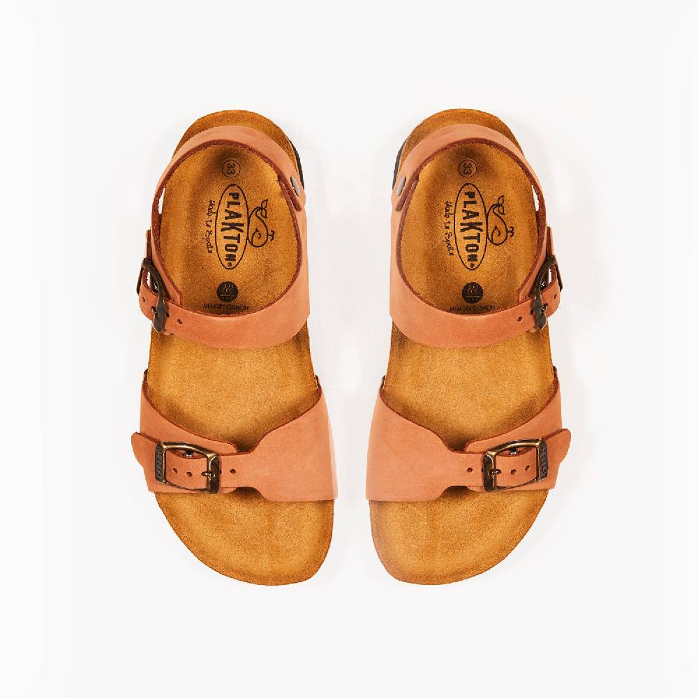Plakton Andros Cognac Nobuck Auslauf