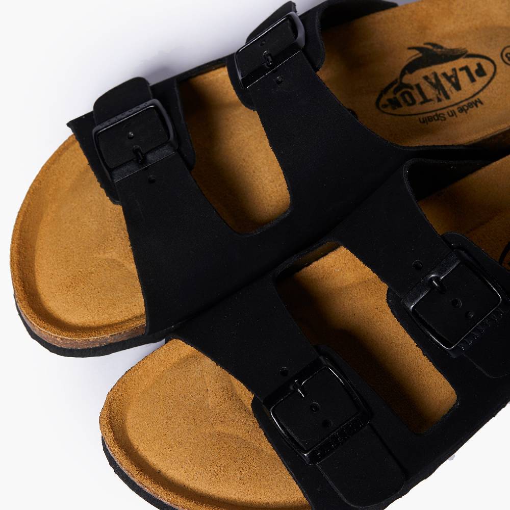 Plakton Formentera Black Nobuck Flash Sale