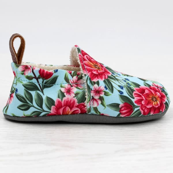 Pololo Barfuß Hausschuh Rote Blume Bis zu 50% Rabatt