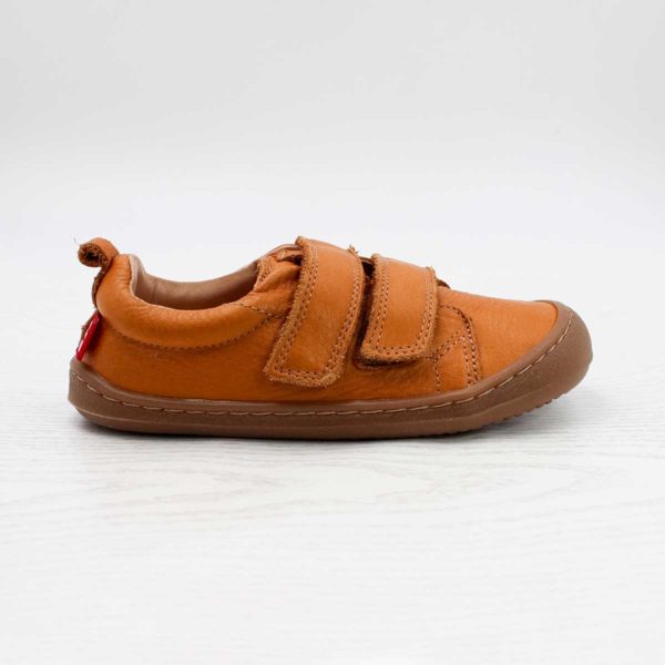 Pololo Barfuss Sneaker Leder hellbraun Discount Store für neue Produkte