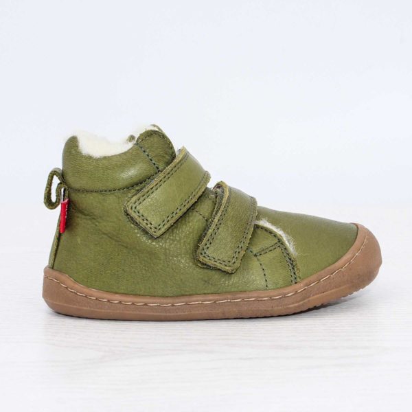 Pololo Barfuß Winterstiefel Grün Clearance-Verkauf
