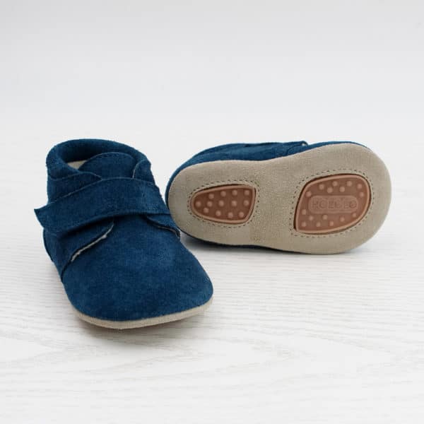 Pololo Für die ersten Schritte – “Porto” der Barfuß Kleinkindschuh blau als Kletter Rabatte dieses Monats