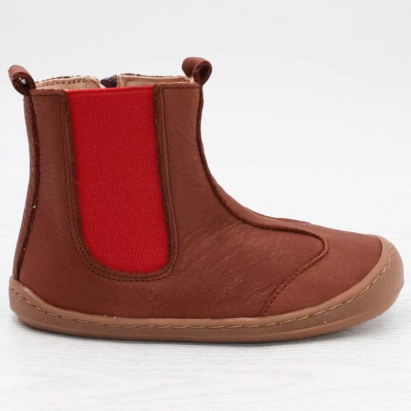 Pololo Barfußschuh Chelsea Leder Braun Angebote
