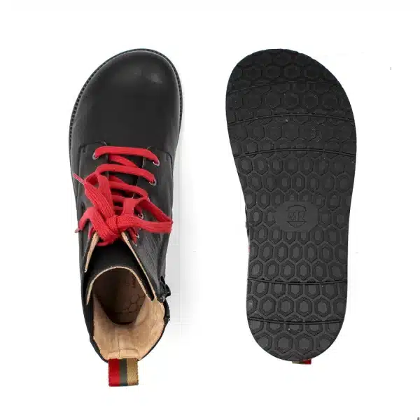 Pololo Barfußschuh Damenstiefellette „MN Aspen“ von Martin Natur – Schwarz Riesige Ersparnisse