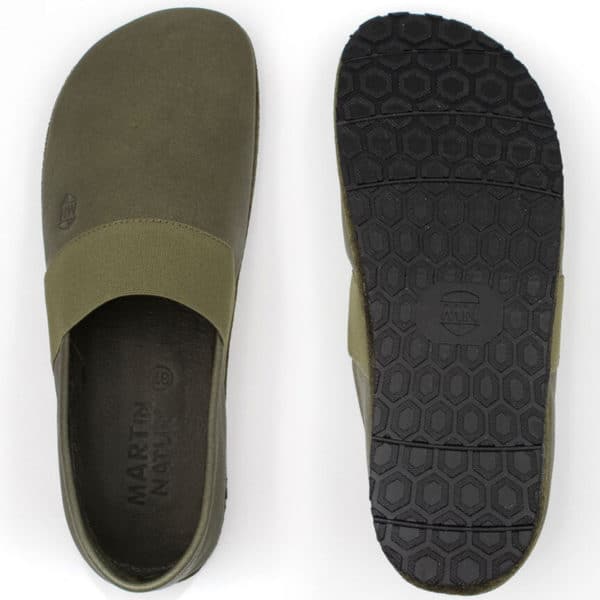 Pololo Barfußschuh für große Kinder und Erwachsene “MN-Apache” grün Super Sparpreis