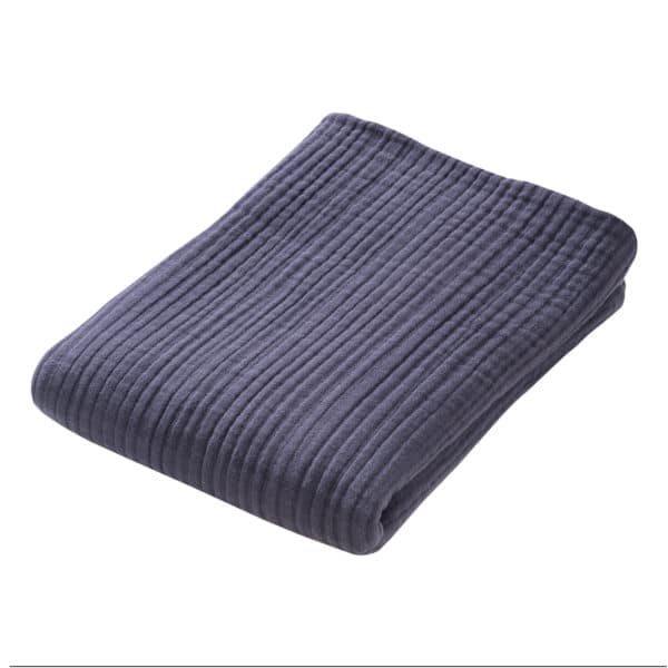 Pololo People Wear Organic Baumwoll-Mulldecke, 4-lagig , blau Online