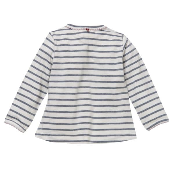 Pololo People Wear Organic Langarm-Shirt Motiv Vogel, aus Bio-Baumwolle Hotsell