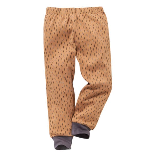 Pololo People Wear Organic Langarm-Pyjama “Grizzlybär”, braun/bedruckt, Baumwolle (Bio) (Kopie) Fabrikpreis