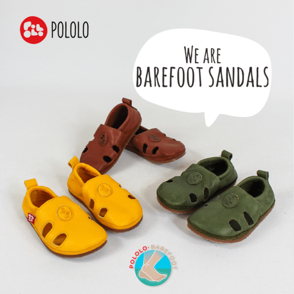Pololo Barfuß Sandale “Sommer” Braun VIP-Rabatte