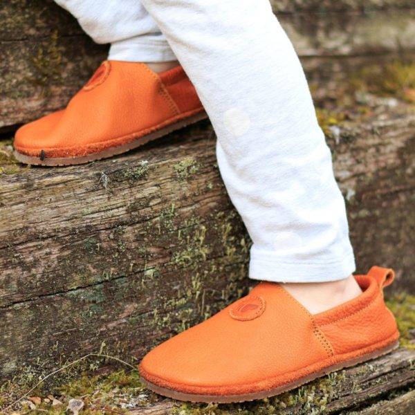 Pololo Barfußschuh Uni Leder Hellbraun Zeitbegrenzte Promotion