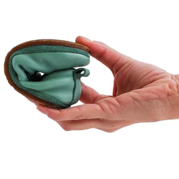 Pololo Barfußschuh Uni Leder Hellgrün Bis zu 50% Rabatt