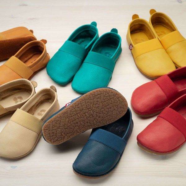 Pololo Outdoor Barfußschuh “Elastico” Hellbraun mit Gummisohle – Restgrößen Nur noch ein Tag übrig