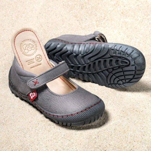 Pololo Ballerina Merce Grau Restbestände in 24 und 25 Sonderangebot