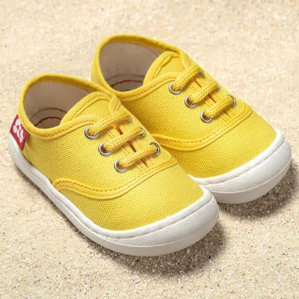 Pololo “Pepe” Baumwoll-Sneaker gelb Günstig kaufen