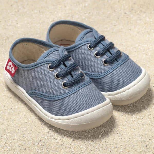 Pololo “Pepe” Baumwoll-Sneaker grau Versandkostenfrei