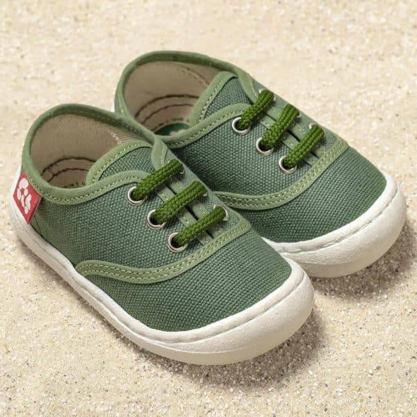 Pololo “Pepe” Baumwoll-Sneaker grün Großer Ausverkauf
