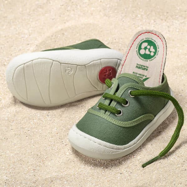 Pololo “Pepe” Baumwoll-Sneaker grün Großer Ausverkauf