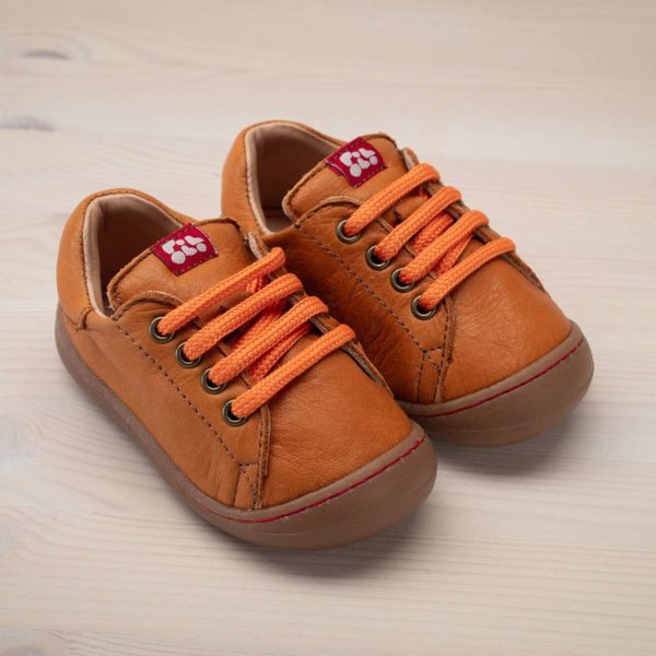 Pololo Sneaker Mini Leder Hellbraun Valentinstagsangebot