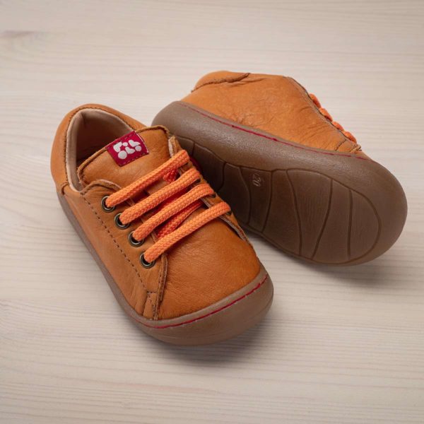 Pololo Sneaker Mini Leder Hellbraun Valentinstagsangebot