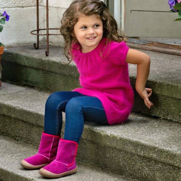 Pololo Winterstiefel “Toledo” 20-27 in Pink Begrenzte Freigabe
