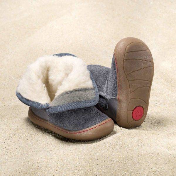 Pololo Winterstiefel “Toledo” 20-27 in Grau Letzte 3 Tage