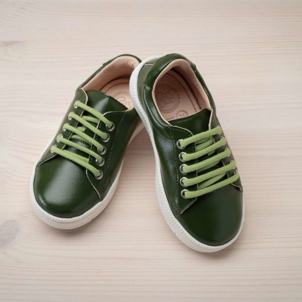 Pololo Veganer Kaktus Sneaker Grün Maxi 24-34 Zeitbegrenzte Promotion