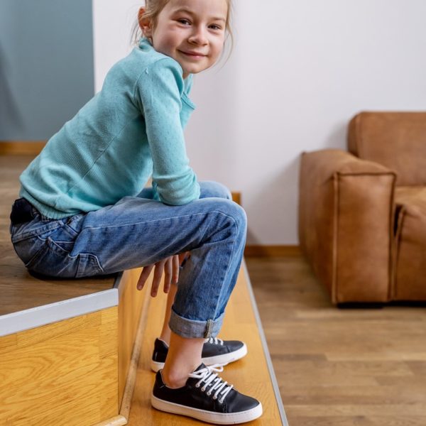 Pololo Veganer Kaktus Sneaker Schwarz Maxi 24-34 Bis zu 60% Rabatt