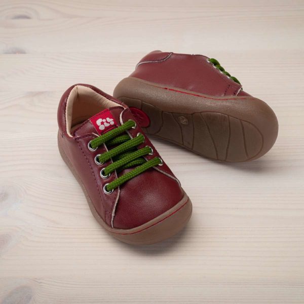 Pololo Veganer Kaktus Sneaker Rot Sonderangebot der Fabrik