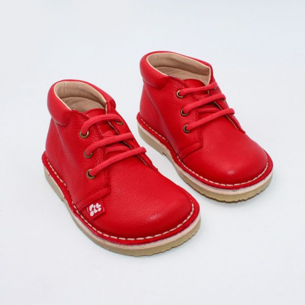 Pololo Aragon Rot breite Füße 24-34 Discount Store für neue Produkte