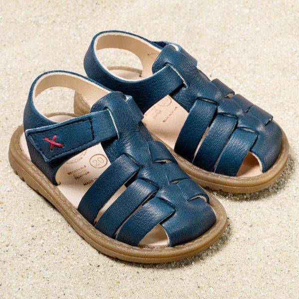 Pololo Sandale Fiesta Blau- Restpaare in Größe 20 & 21 Angebote