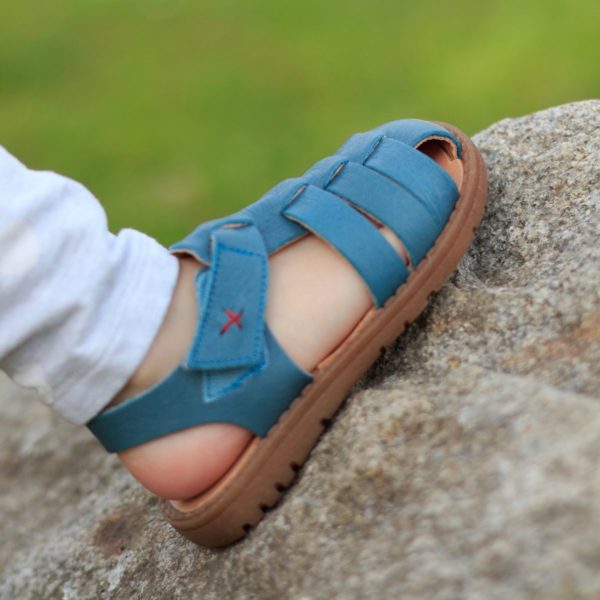 Pololo Sandale Fiesta Blau- Restpaare in Größe 20 & 21 Angebote