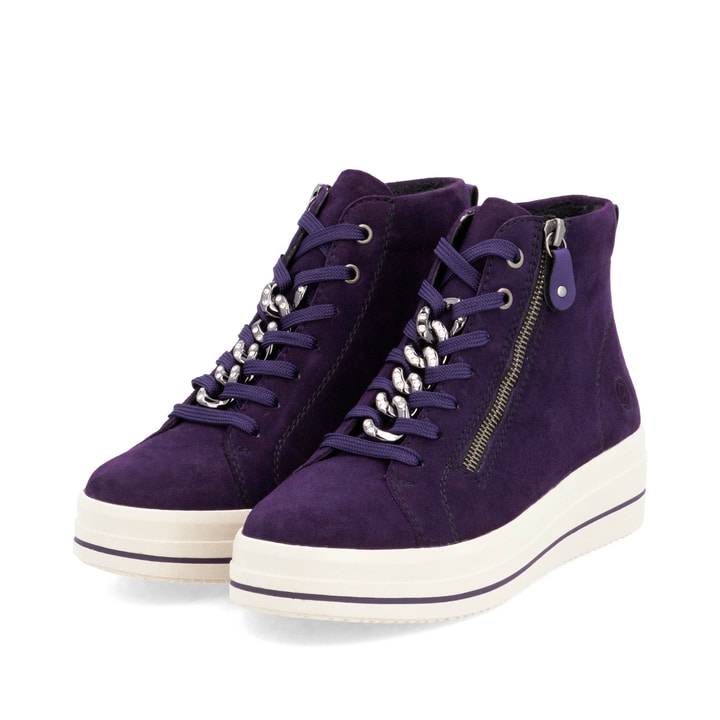 Remonte Artikelnummer D1C70-30 remonte Damen Sneaker aubergine Kauf eins, bekomm eins gratis