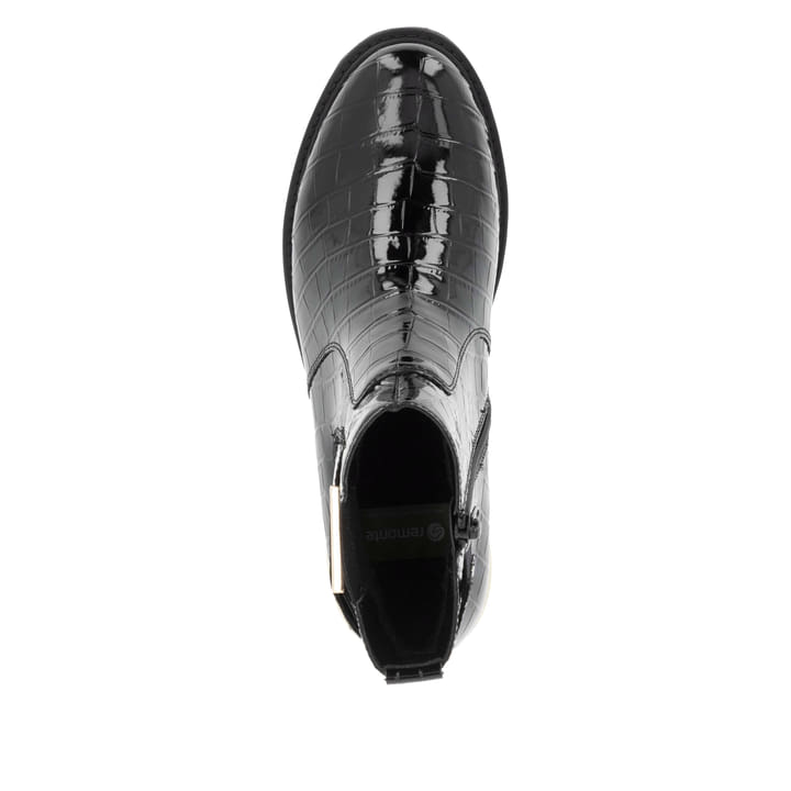Remonte Artikelnummer D8684-03 remonte Damen Chelsea Boots lackschwarz Riesige Ersparnisse