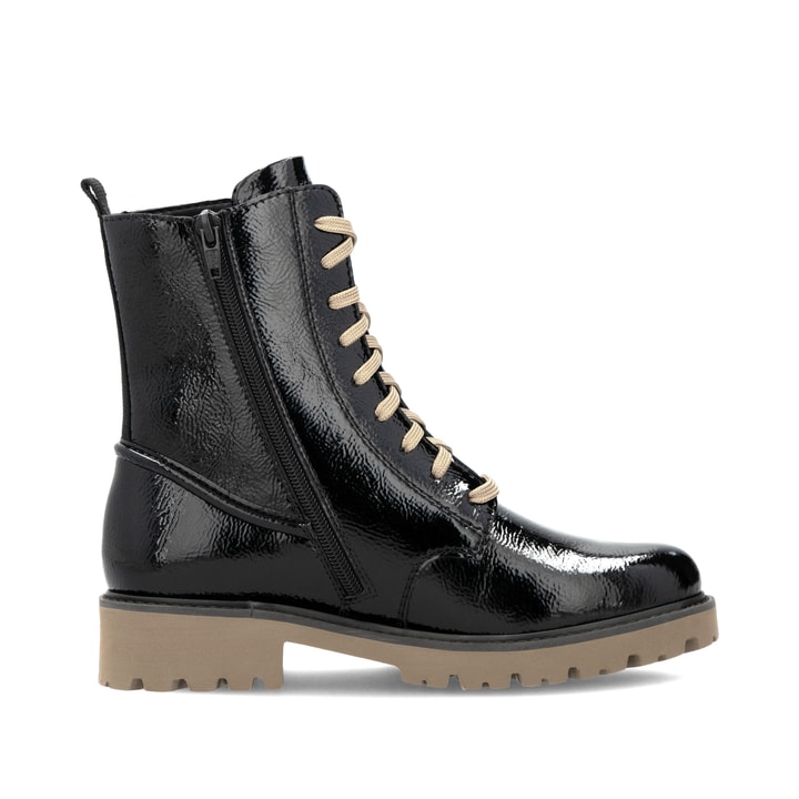 Remonte Artikelnummer D8663-00 remonte Damen Biker Boots glanzschwarz Tiefpreis