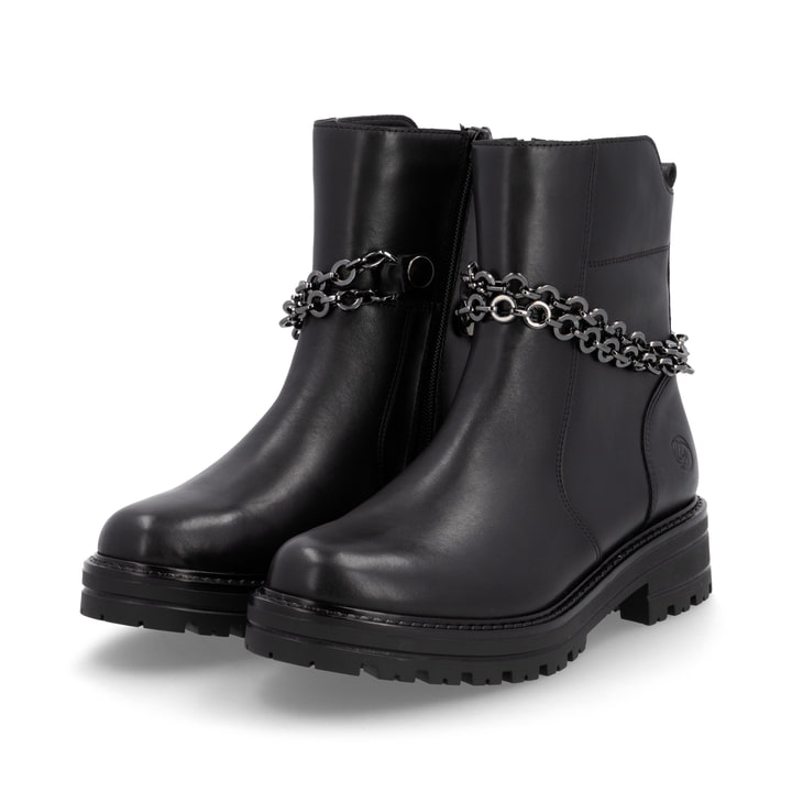 Remonte Artikelnummer D2285-00 remonte Damen Biker Boots nachtschwarz Letzte 3 Tage