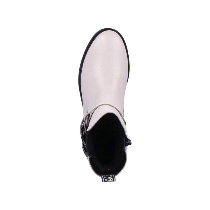 Remonte Artikelnummer D8695-80 remonte Damen Chelsea Boots perlweiß-schwarz Vierteljährliche Förderung